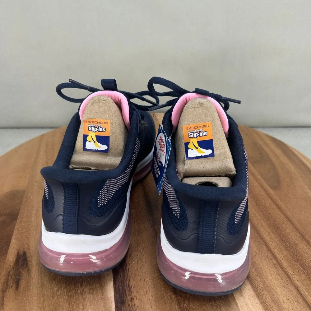 Skechers Hands Free Slip-ins Skech-Air Element 2.0 Navy Pink Womens Size 8